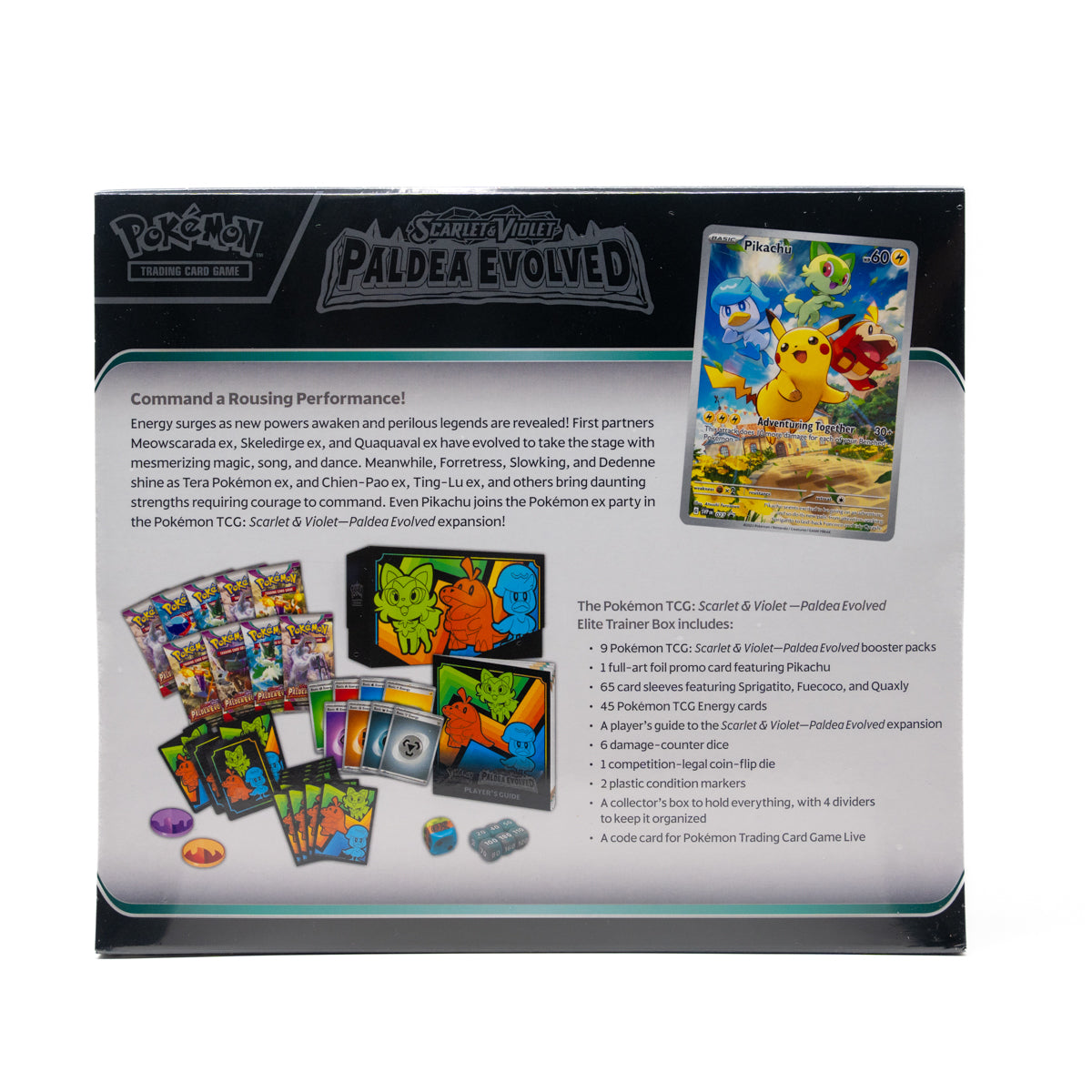 Paldea Evolved Elite Trainer Box