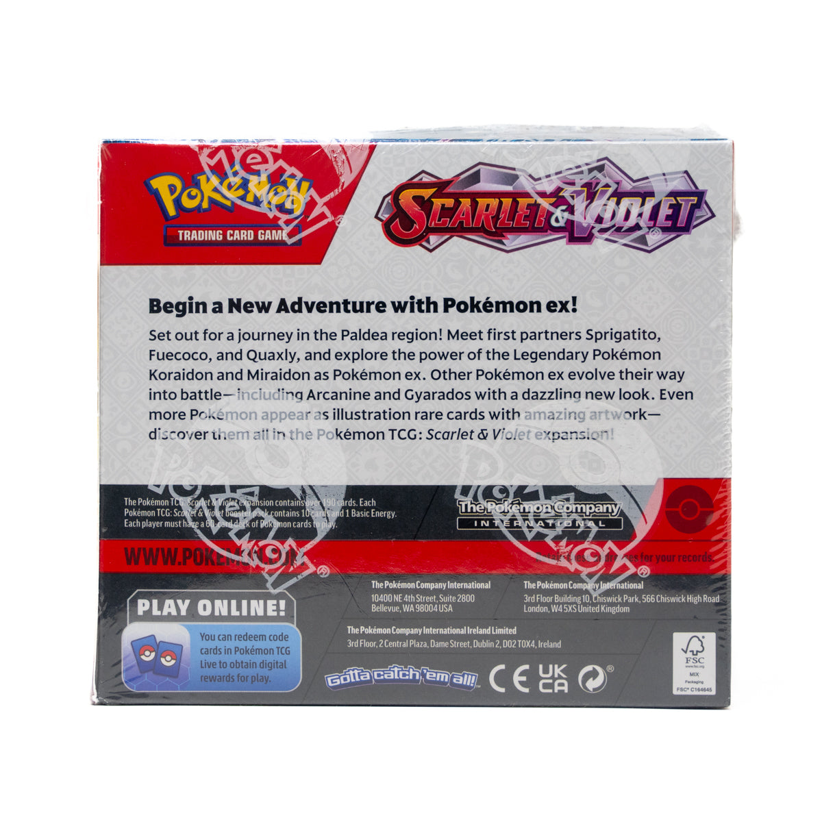 Scarlet Violet Base Set Booster Box