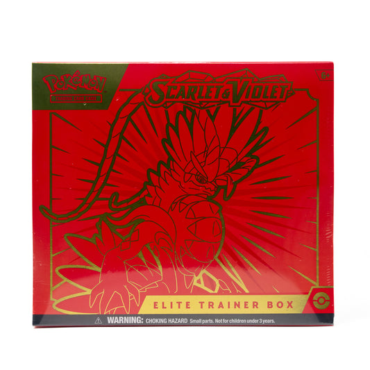 Scarlet Koraidon Elite Trainer Box