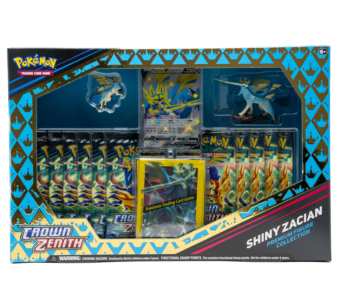 Shiny Zacian Premium Figure Collection - Crown Zenith