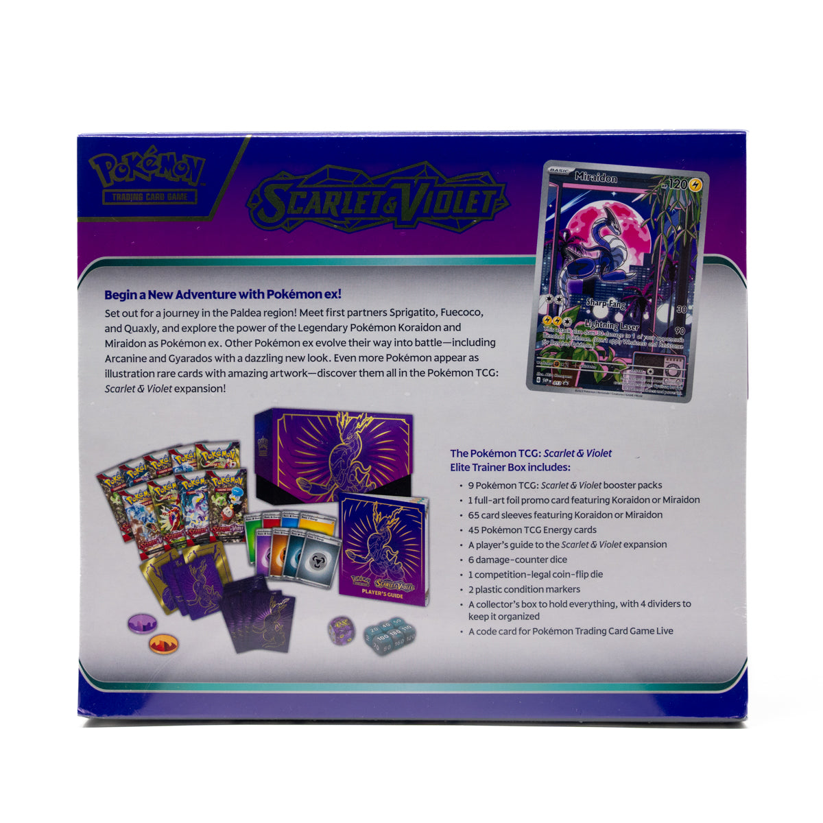 Violet Miraidon Elite Trainer Box